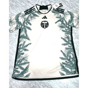 Adidas Portland Timbers Jersey MLS Nature Conservancy soccer women XL IP5990